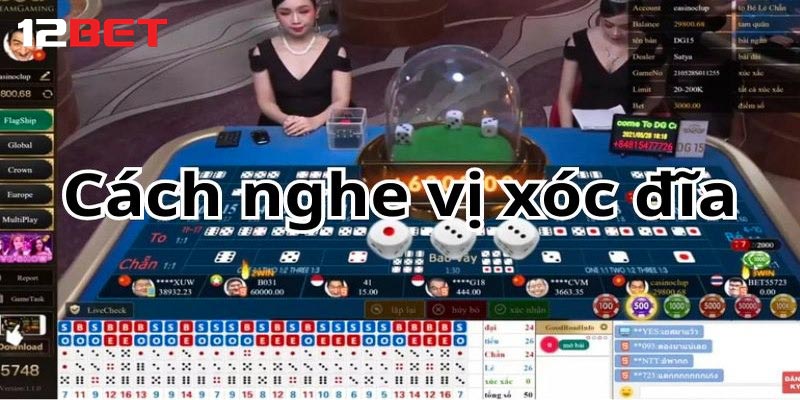 Hướng dẫn một cách thức nghe vị xóc đĩa